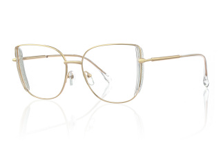 clear_gold Eyeglasses