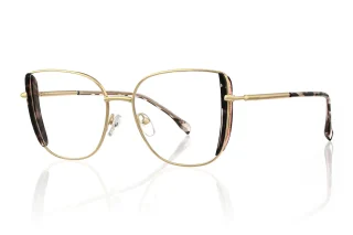 floral_gold Eyeglasses