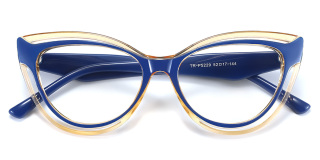 blue Eyeglasses