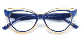blue Eyeglasses