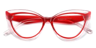 red Eyeglasses