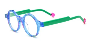 blue Eyeglasses