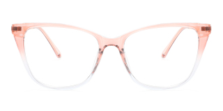 brown_clear Eyeglasses