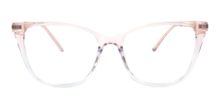 pink_clear Eyeglasses
