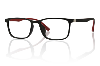 black_red Eyeglasses