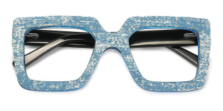 blue Eyeglasses