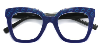 blue Eyeglasses