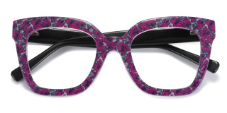 red_black Eyeglasses