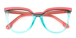 red Eyeglasses