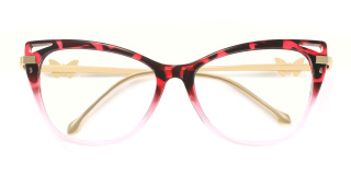 red Eyeglasses