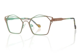 brown_green Eyeglasses
