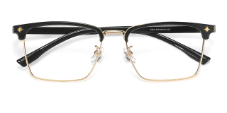 black_gold Eyeglasses