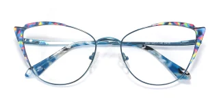 blue Eyeglasses