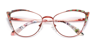 red Eyeglasses