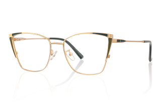 gold_green Eyeglasses