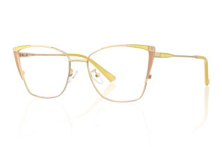 gold_yellow Eyeglasses