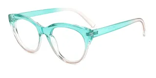 Green Eyeglasses 43425B