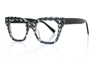 black_white Eyeglasses