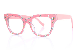 pink Eyeglasses