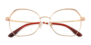 red Eyeglasses
