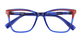 blue Eyeglasses