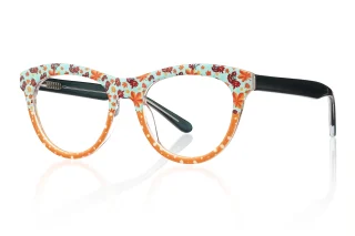 floral_yellow Eyeglasses