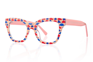 pink_floral Eyeglasses