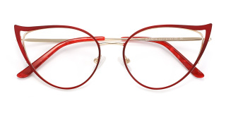 red Eyeglasses