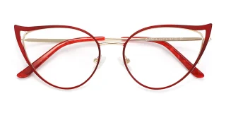 red Eyeglasses