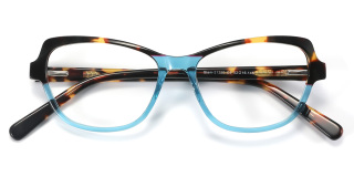 blue Eyeglasses