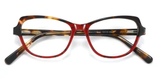 red Eyeglasses