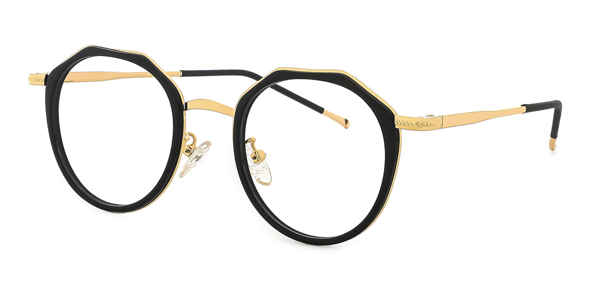 Black Eyeglasses 49260A