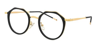 Black Eyeglasses 49260A