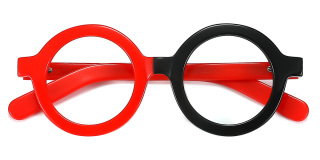 red_black Eyeglasses