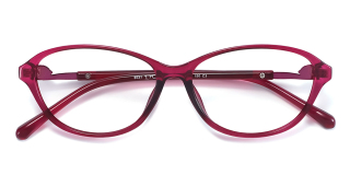 red Eyeglasses