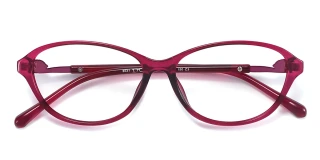 red Eyeglasses