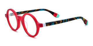 red Eyeglasses