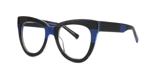Black Eyeglasses 52654A
