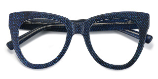 blue Eyeglasses
