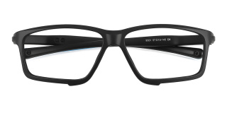 black_blue Eyeglasses
