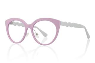 pink_white Eyeglasses