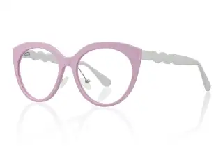 pink_white Eyeglasses