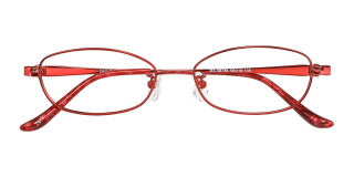 red Eyeglasses