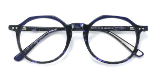 blue Eyeglasses