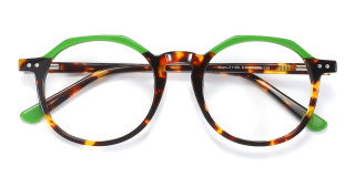 green Eyeglasses