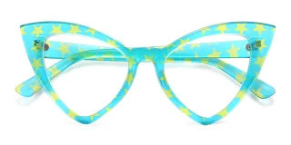 blue Eyeglasses