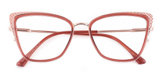 red Eyeglasses