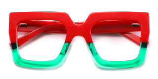 red Eyeglasses