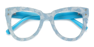 blue Eyeglasses