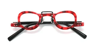 red Eyeglasses